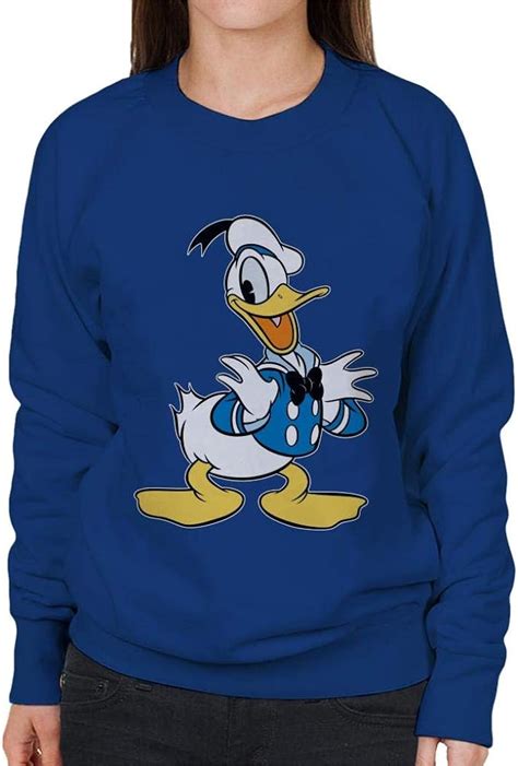 donald duck sweatshirt.